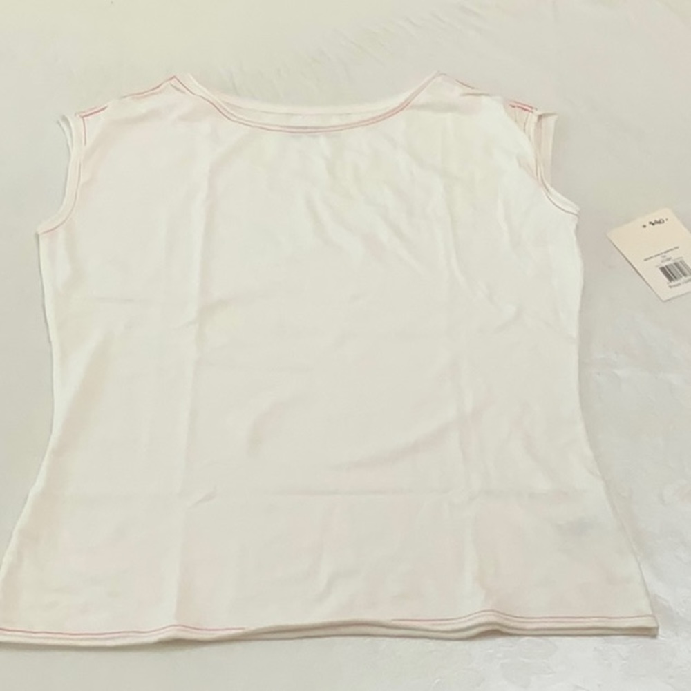 Spyder FAB Spyder Burnout Prt top - White/Pink